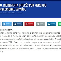 EE.UU. incrementa inters por mercado transaccional espaol